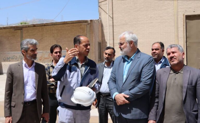 بازدید پازوکی از سیمان دورود