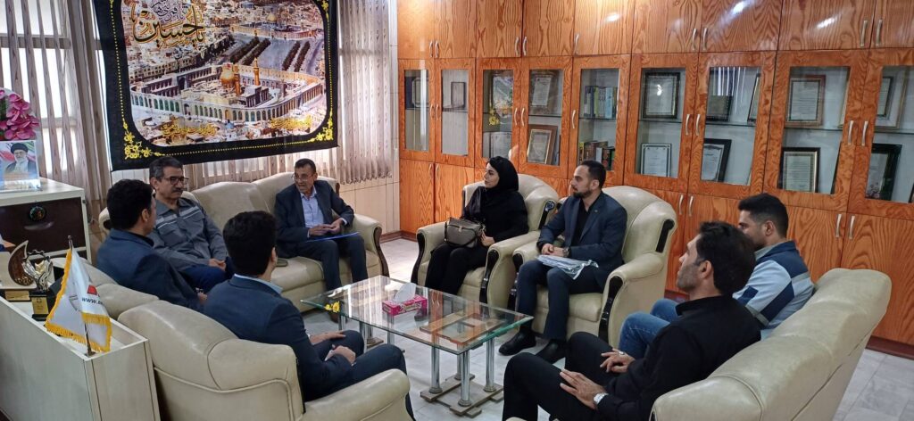 مهندس فرهنگ ساکی در نشست بررسی عملکرد بیمه کوثر