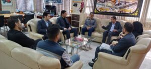 مهندس فرهنگ ساکی در نشست بررسی عملکرد بیمه کوثر